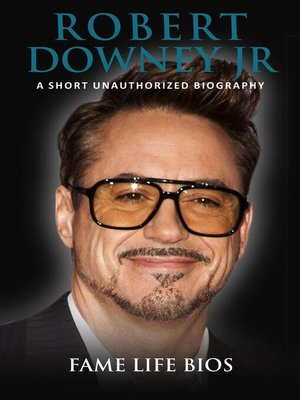 cover image of Robert Downey Jr a Short Unauthorized Biography